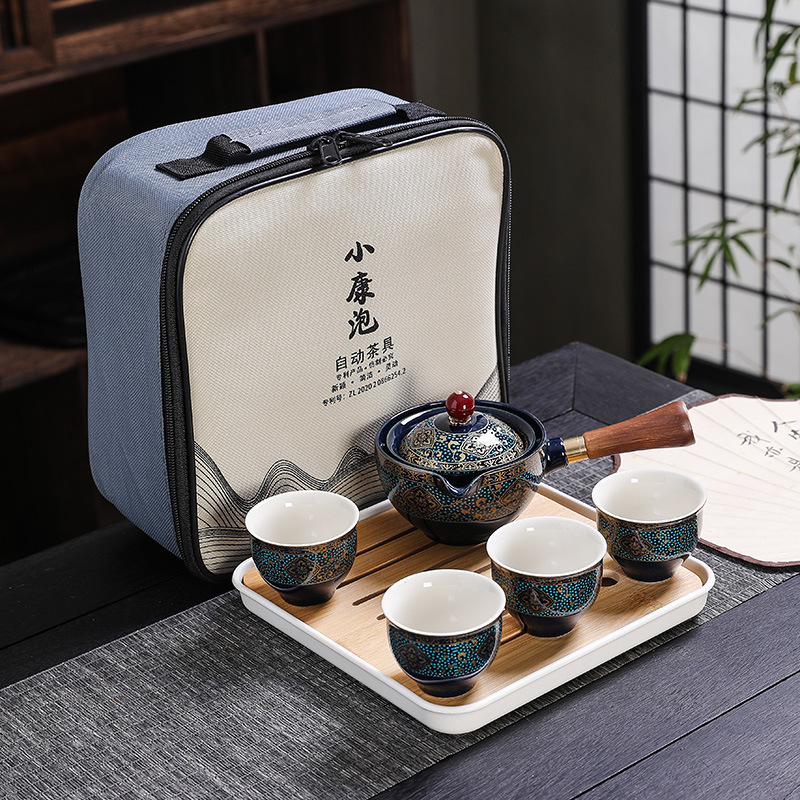 Korean Tea Set - طقم شاي الكونغ فو الصيني ،