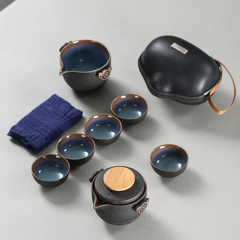 المحمولة الصينية السيراميك إبر - مراجعة Korean Tea Set وسعره