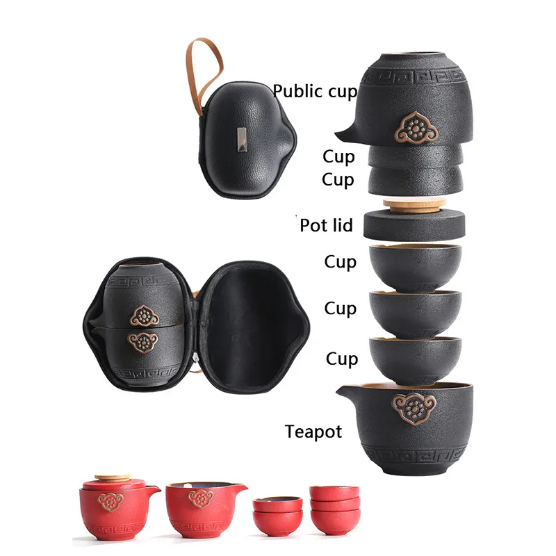 المحمولة الصينية السيراميك إبر - مراجعة Korean Tea Set وسعره