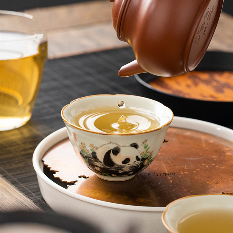 1 قطعة التقاليد الصينية رو فرن - مراجعة Korean Tea Set وسعره
