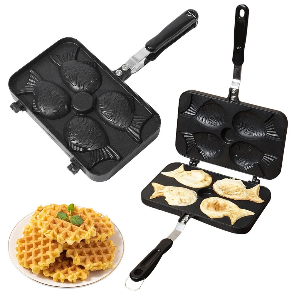 المطبخ الياباني Taiyaki مزدوجة - مراجعة Tteokbokki Rice Cake وسعره