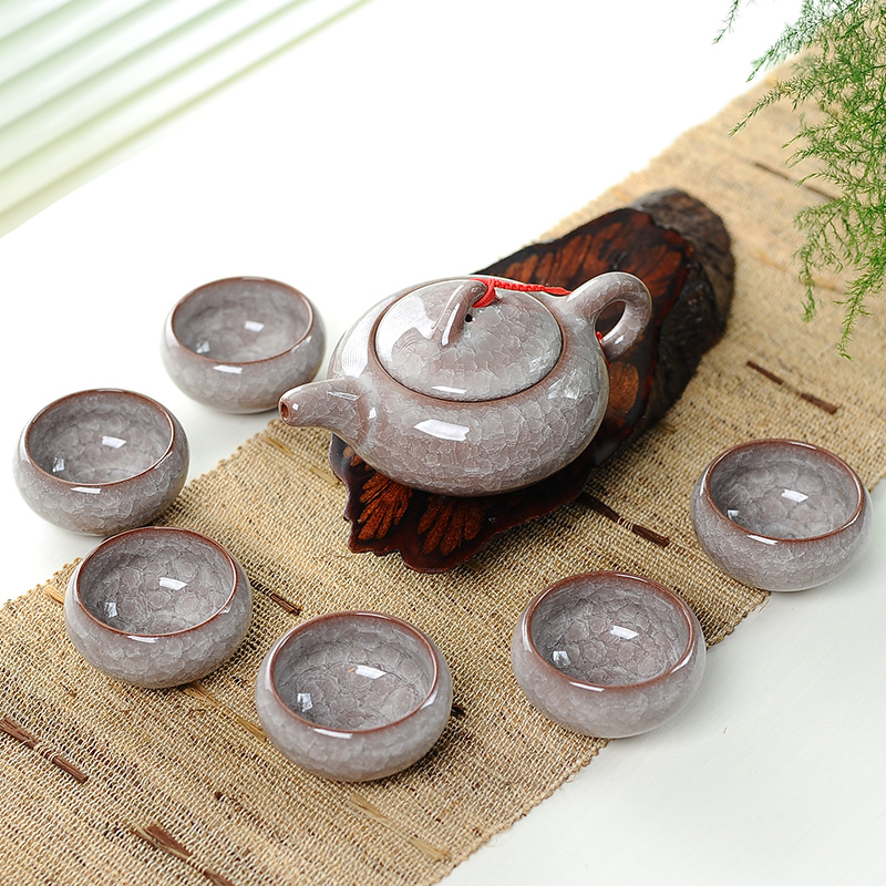 7 قطعة طقم شاي سيراميك مع الجل - مراجعة Korean Tea Set وسعره