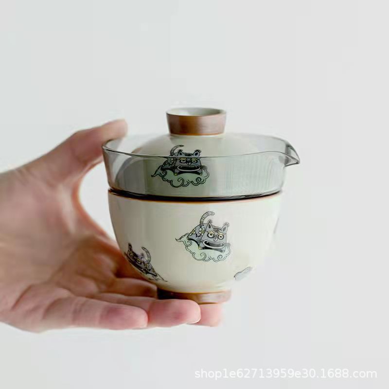 السفر الشاي مجموعة حقيبة المحم - مراجعة Korean Tea Set وسعره